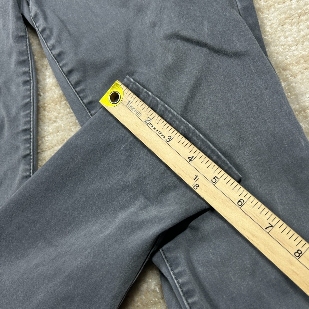 Sonoma Goods For Life Womens Skinny Pants Gray Mid Rise Stretch Size 4S Short - Picture 3 of 8